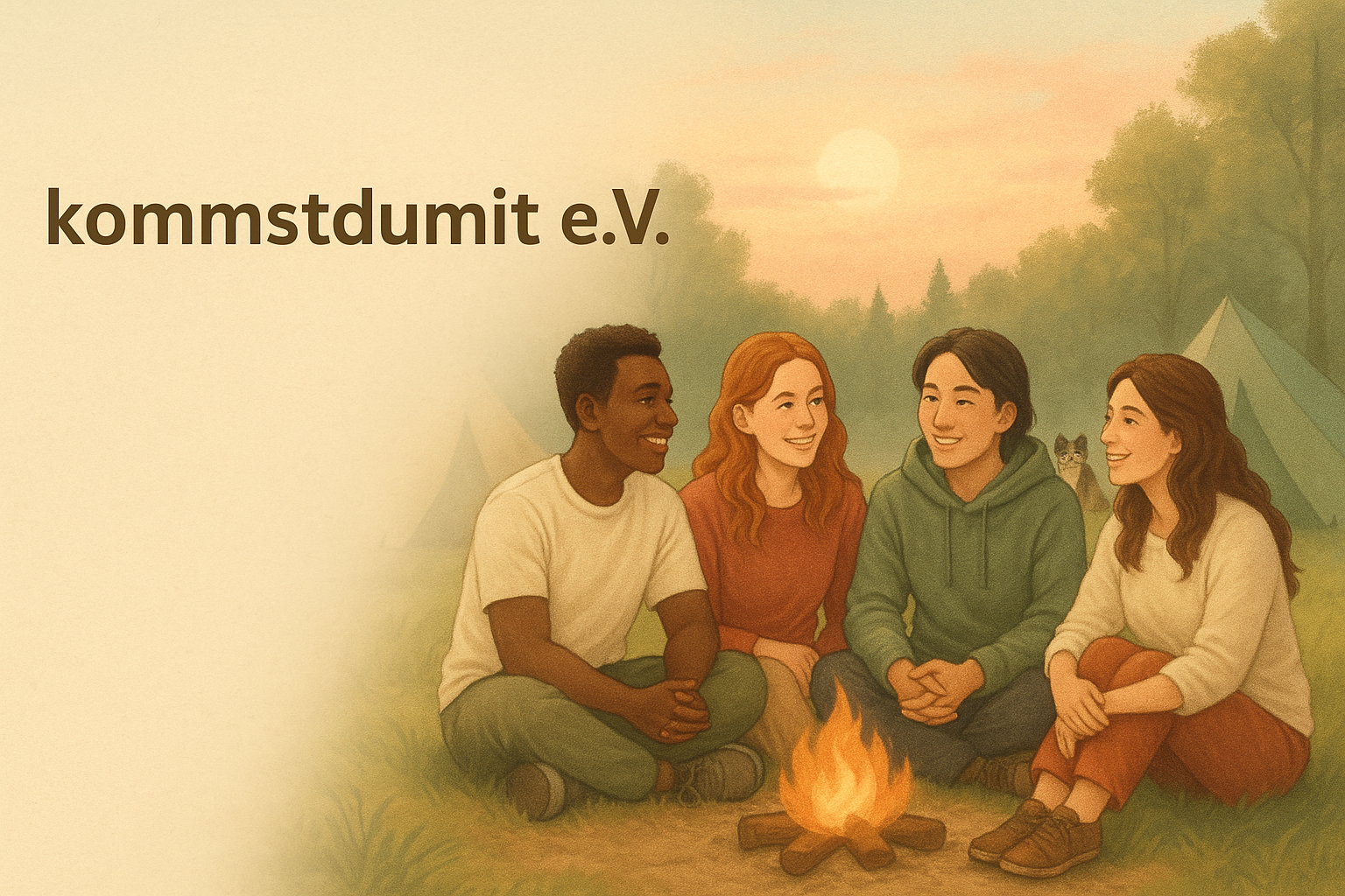 🏕️ Pfingst-Zeltwochenende mit kommstdumit e.V.